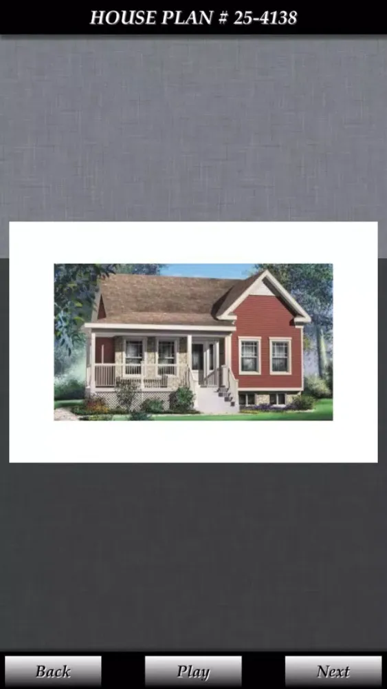 Screenshot di House Plans - Vol. II