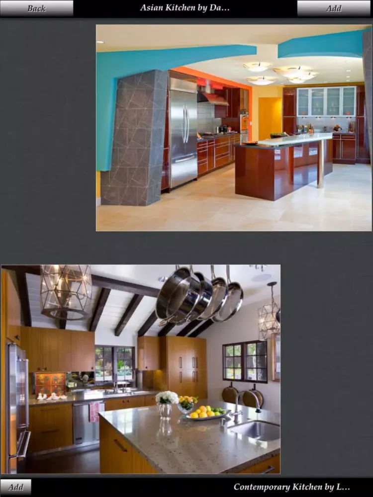 Kitchen Design Ideas Pro iPad 应用截图