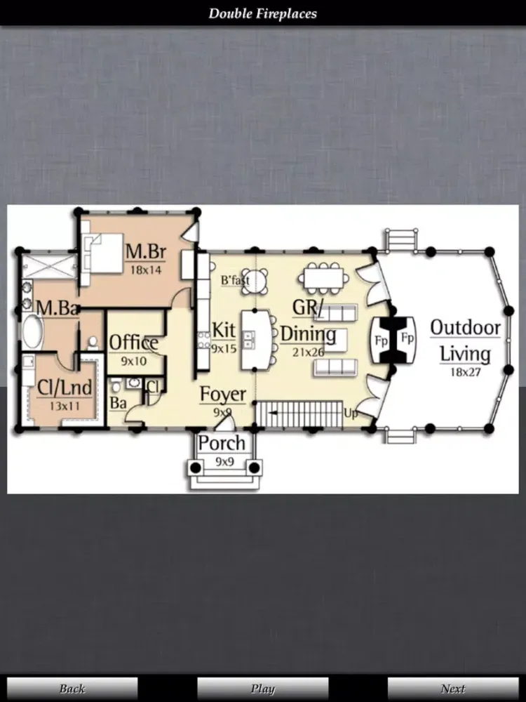Log House Design - House Plans iPad  Screenshots