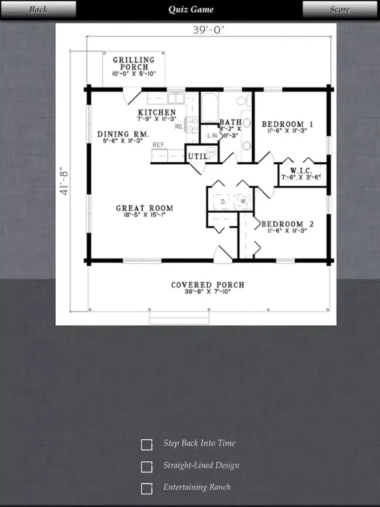 Log House Design - House Plans iPad  Screenshots