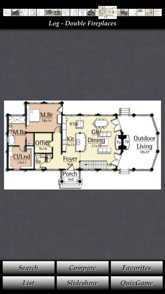 Log House Design - House Plans Screenshots