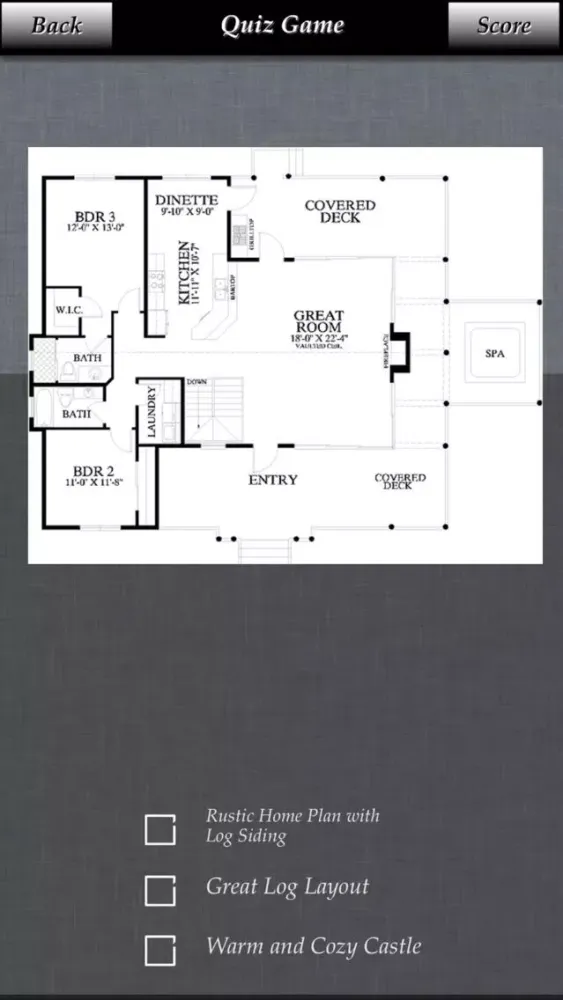Log House Design - House Plans Screenshots