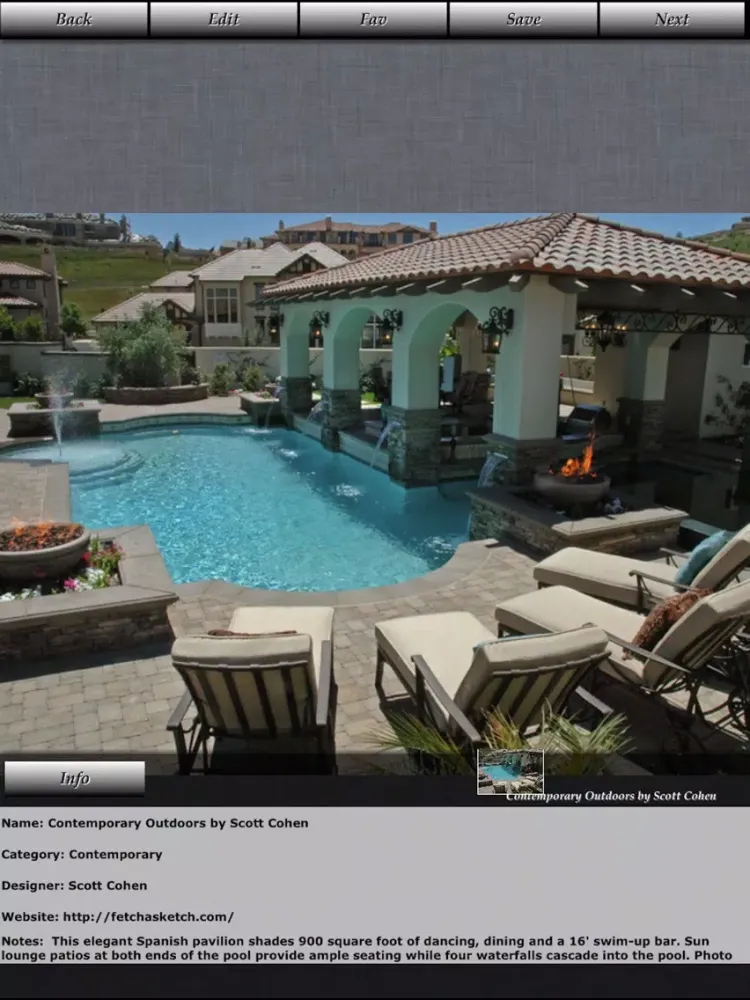 Скриншоты Outdoor Spaces Design iPad 