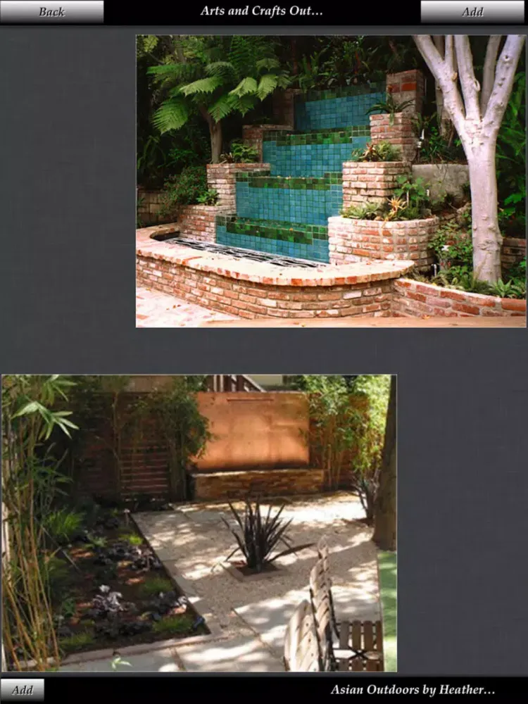 Скриншоты Outdoor Spaces Design iPad 