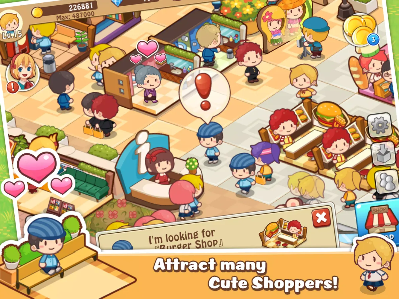 Happy Mall Story: Sim Game Screenshots