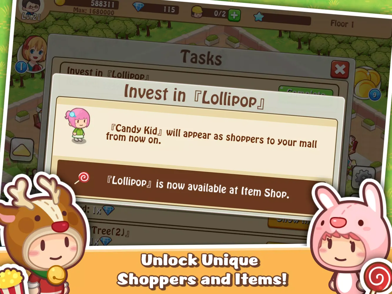 Happy Mall Story: Sim Game Screenshots