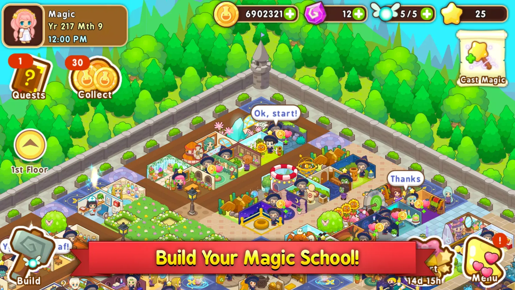 Magic School Story Screenshots