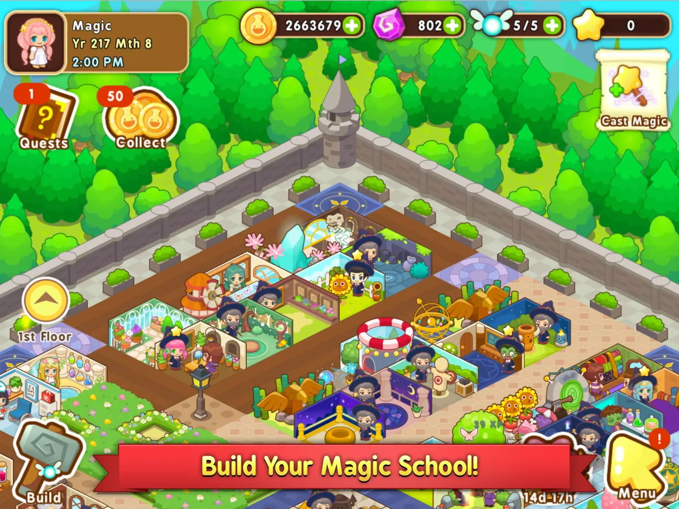 Magic School Story Screenshots