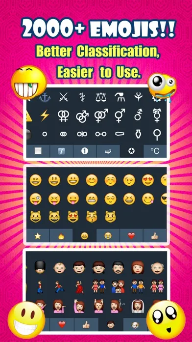 Emoji Keyboard - Gif Stickers 스크린샷
