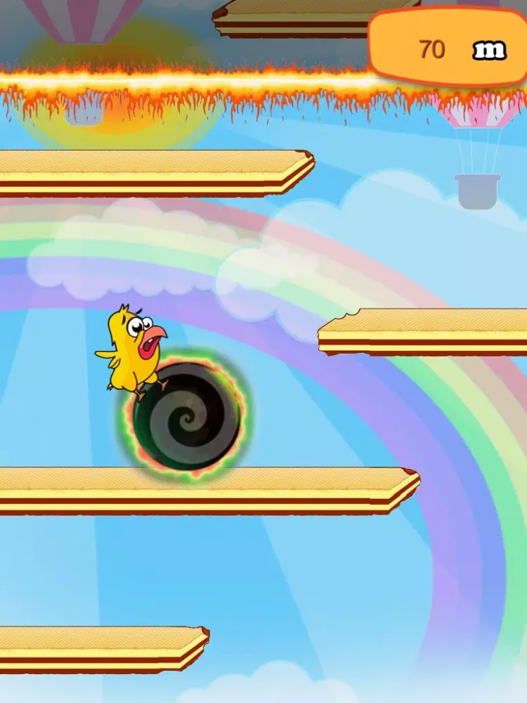 Скриншоты Falling Bird: Terrorfried iPad 