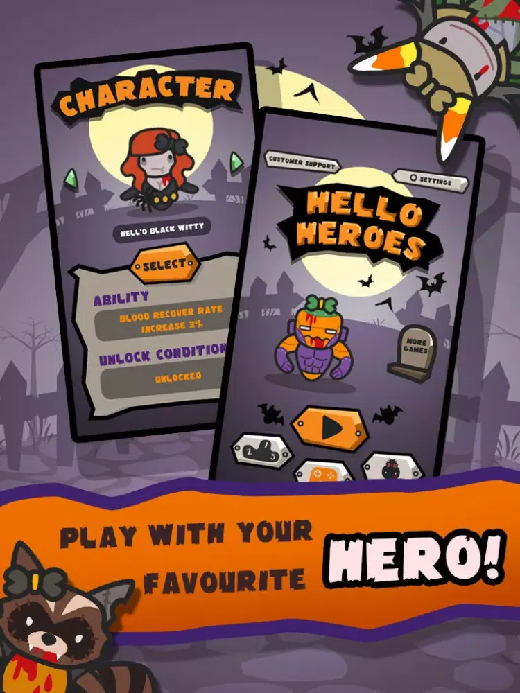 Hello Heroes iPad 应用截图