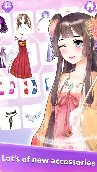 Capturas de pantalla de Anime Dress up Games Fashion