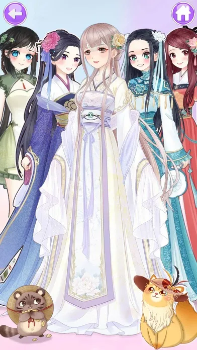 Capturas de pantalla de Anime Dress up Games Fashion
