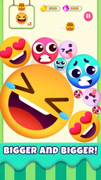 Captures d'écran de Emoji Merge - Bigger n Bigger