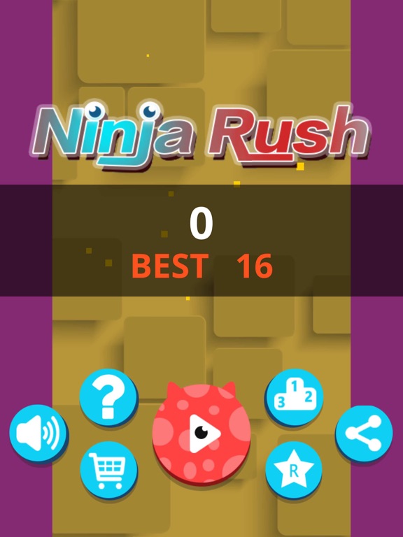 Ninja Rush Deluxe iPad  Screenshots