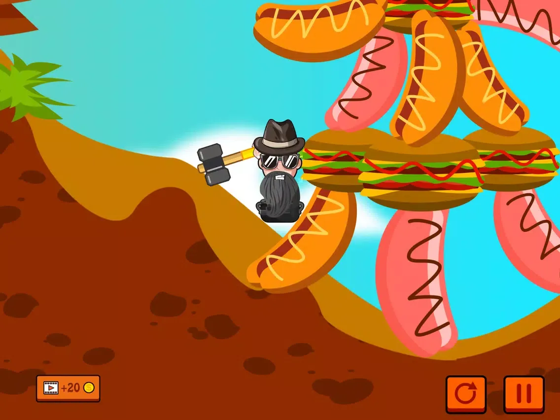 Getting Over It - Hammer Man iPad  स्क्रीनशॉट