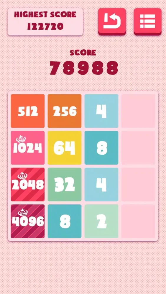 Capturas de pantalla de 2048 Puzzle Mania