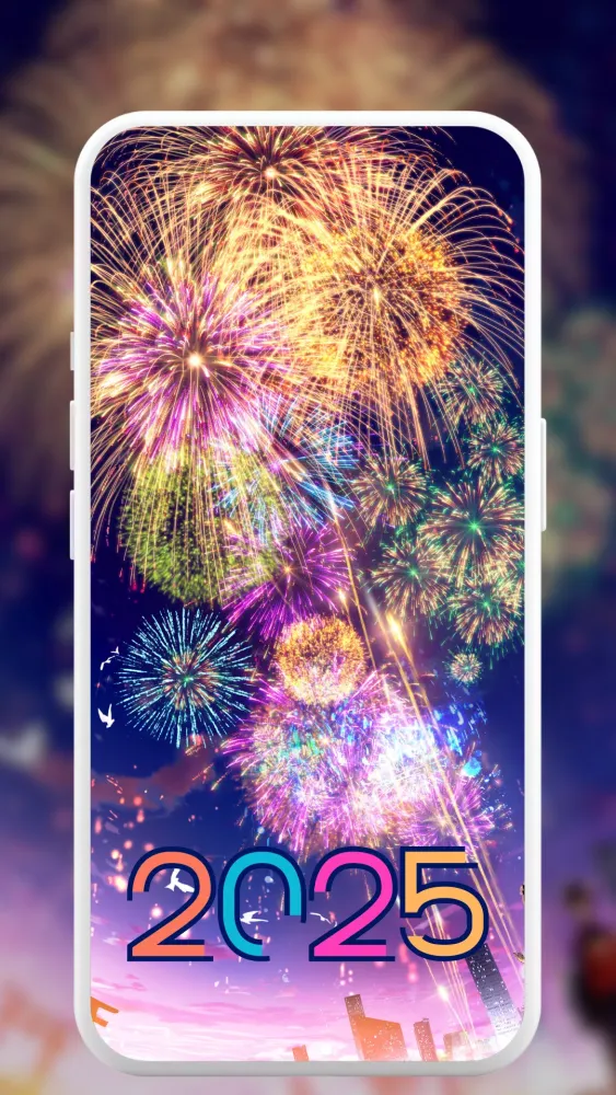 Happy New Year 2025 Wallpaper Screenshots