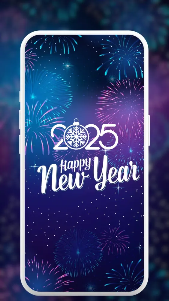 Happy New Year 2025 Wallpaper Screenshots