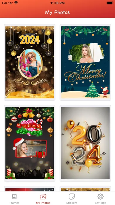 New Year 2024 - Photo Frames Screenshots