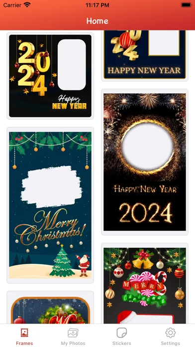 New Year 2024 - Photo Frames Screenshots