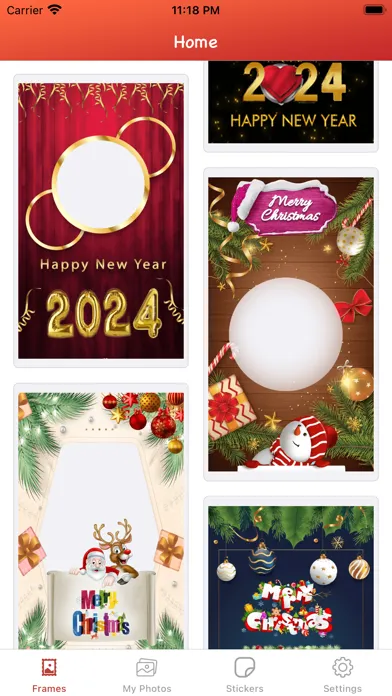 New Year 2024 - Photo Frames Screenshots