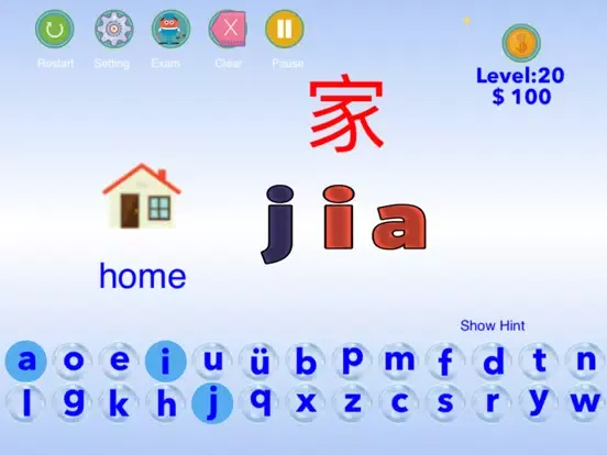 Tangkapan layar Panda: Learn Chinese Words iPad 