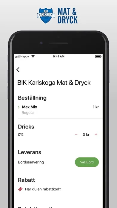 Captures d'écran de BIK Karlskoga Mat & Dryck