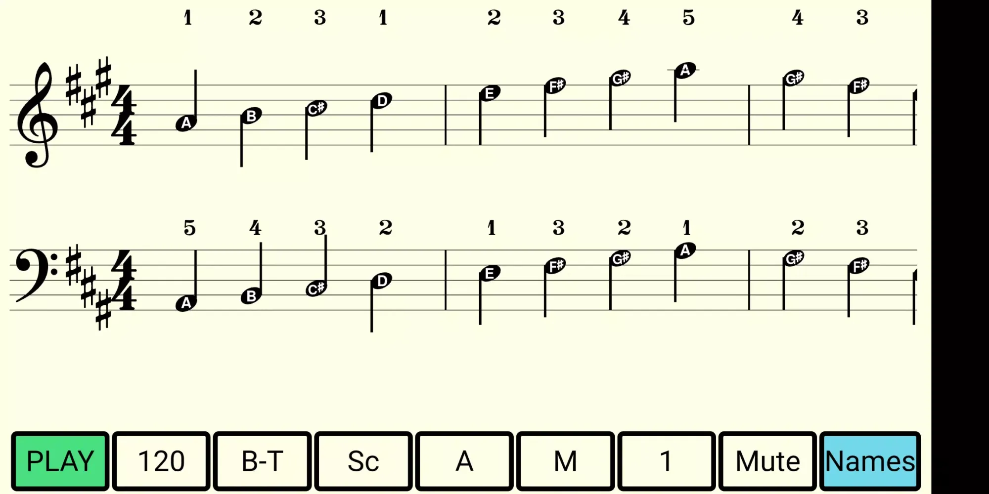 Capturas de tela do 13 Hammers: Scales and Chords