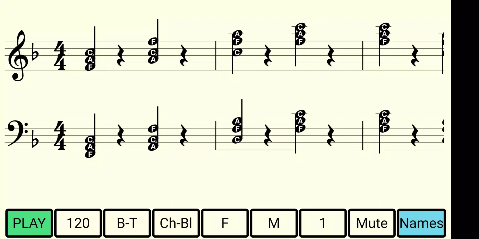Capturas de tela do 13 Hammers: Scales and Chords