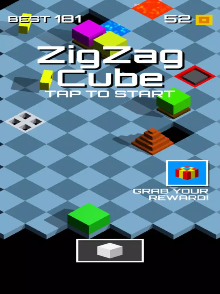 ZigZag Cube Bump Adventure iPad  سکرین شاٹس