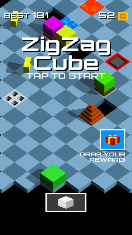 ZigZag Cube Bump Adventure سکرین شاٹس