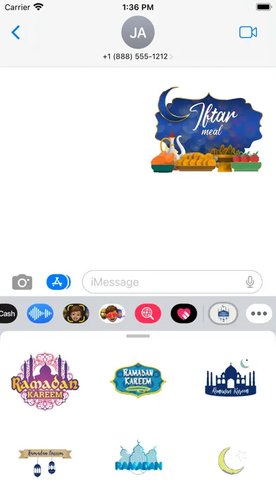 صور Ramadan Stickers Pack