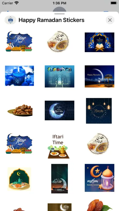 صور Ramadan Stickers Pack