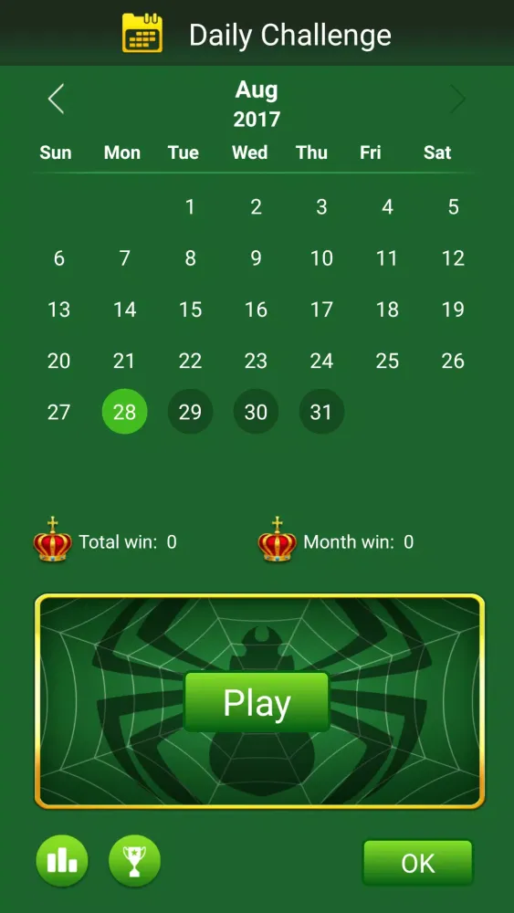 Spider Solitaire Screenshots