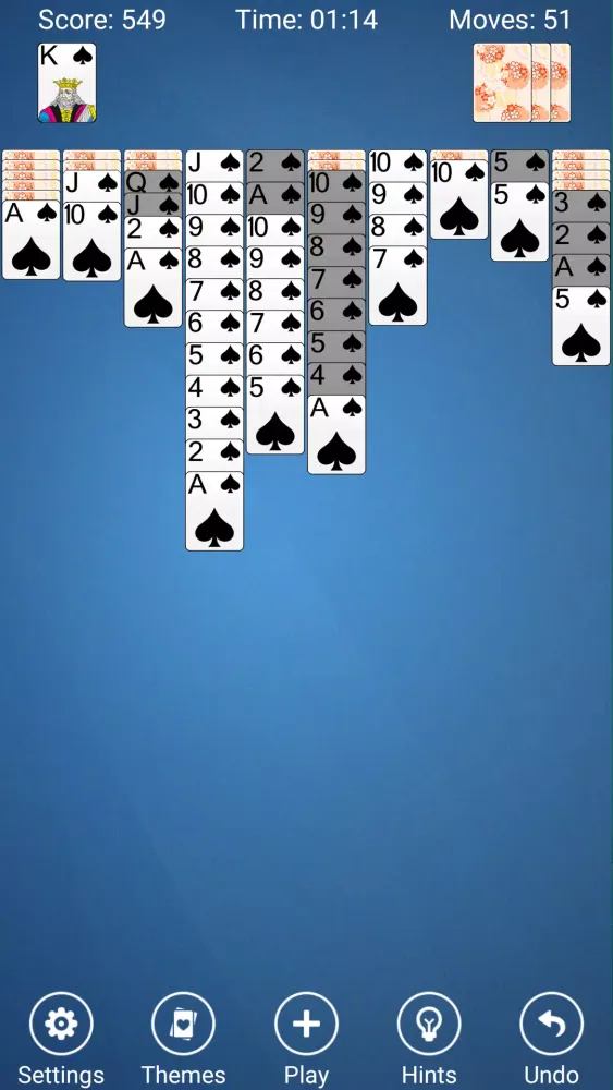 Spider Solitaire Screenshots