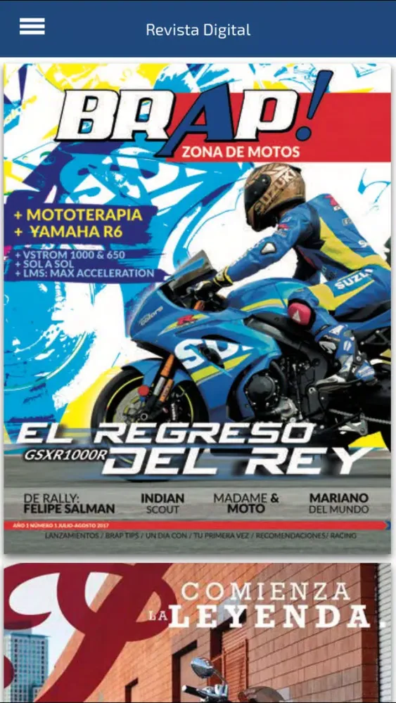 Tangkapan layar Brap- Revista de Motociclismo