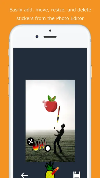 PPAP Photo Editor for Pen Pineapple Apple Pen स्क्रीनशॉट