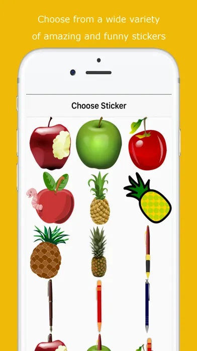 PPAP Photo Editor for Pen Pineapple Apple Pen स्क्रीनशॉट