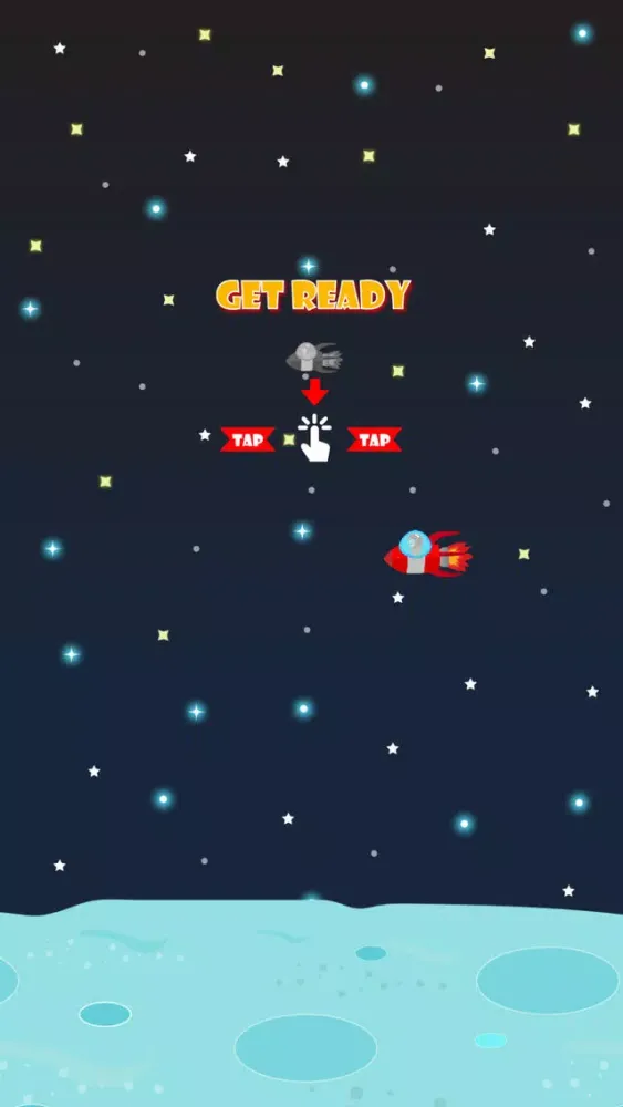 Space Flappy - Reverse Flappy Game Screenshots