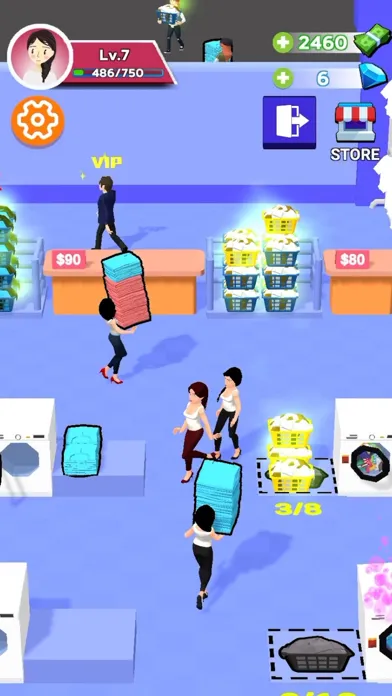 Laundry Tycoon - Business Sim應用截圖
