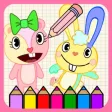 Happy Tree Coloring Friends Happy Tree Coloring Friends