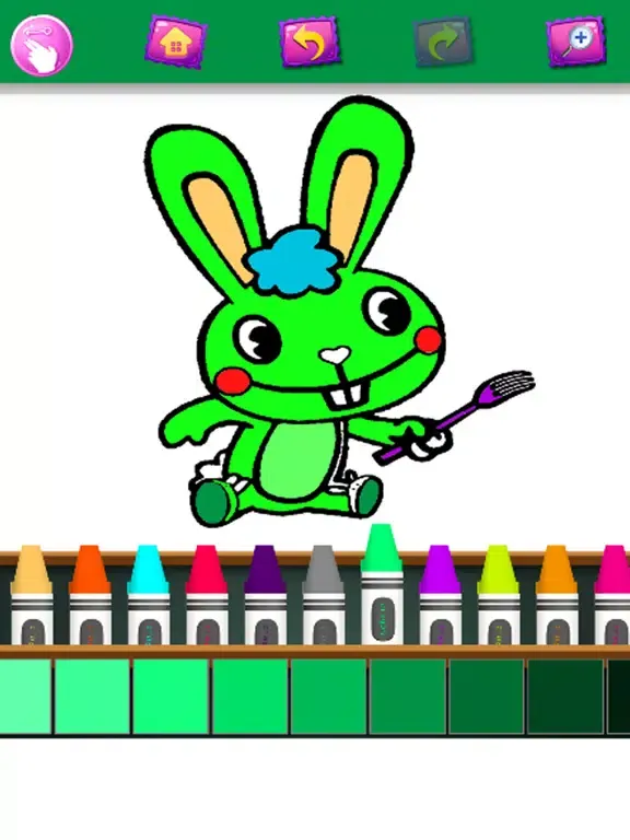 Скриншоты Happy Tree Coloring Friends iPad 