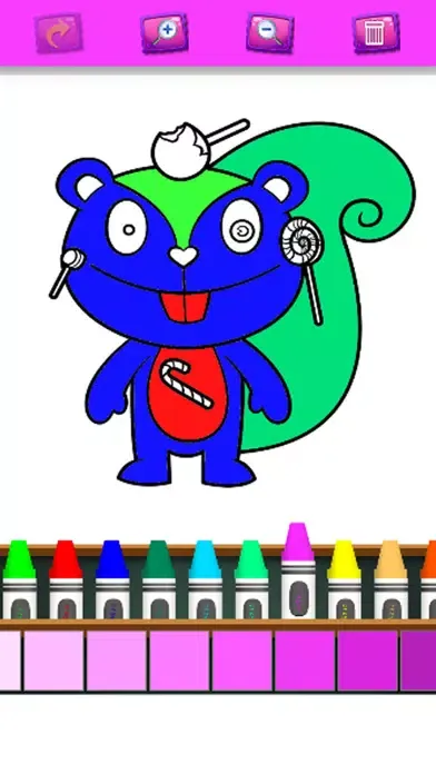 Скриншоты Happy Tree Coloring Friends
