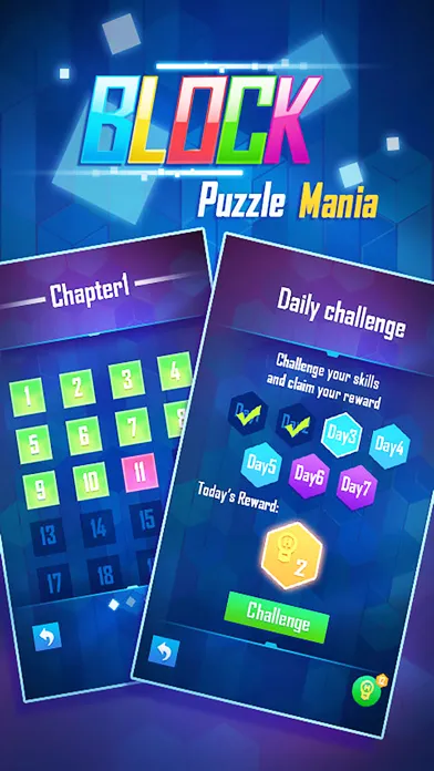 ภาพหน้าจอของ Block Puzzle Mania - Fill grid