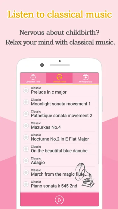 Contraction Timer (Pregnancy) স্ক্রিনশট
