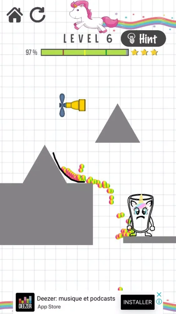 Скриншоты Happy Glass Unicorn Game