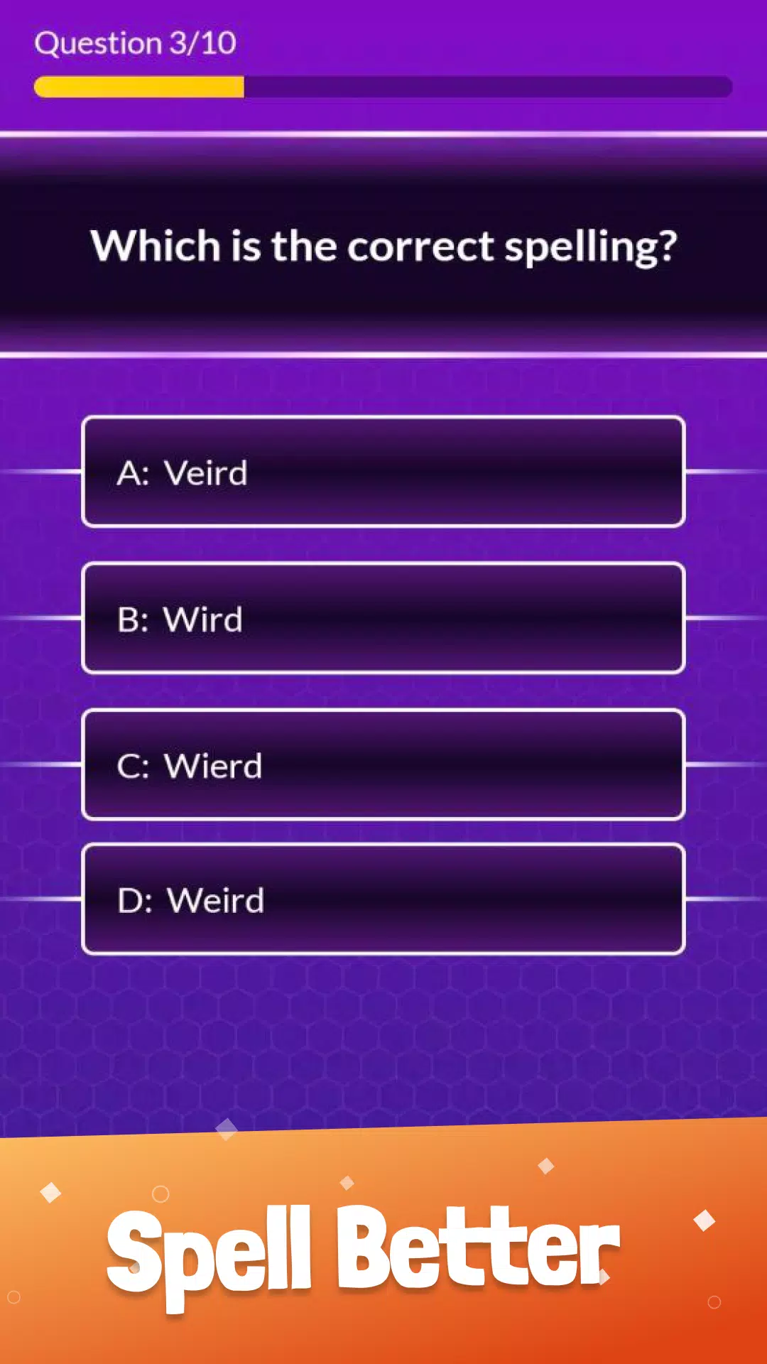 Spelling Bee: Spelling Quiz Screenshots