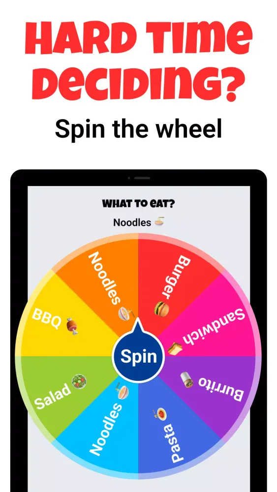 Spin the Wheel: Decision Maker Ekran Görüntüleri
