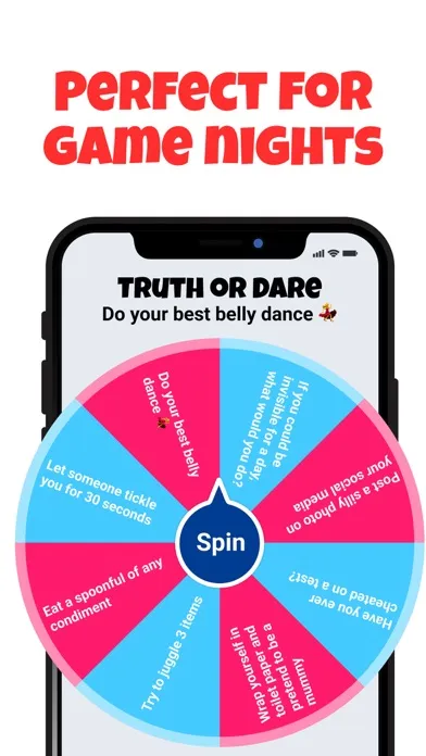 Tangkapan skrin Spin the Wheel, Decision Maker